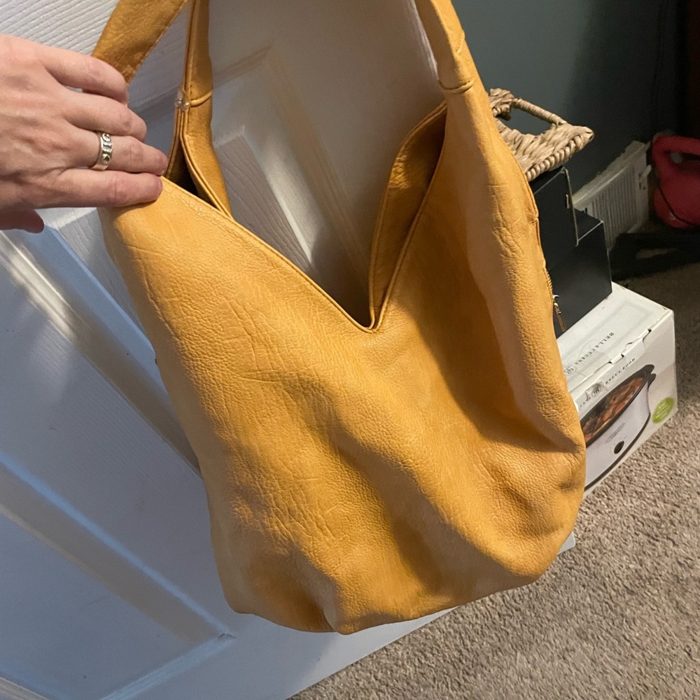 Urban Originals for Anthropologie Leather Hobo Bag